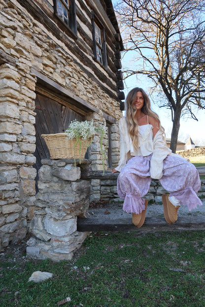 Buttercream Boho Tank
