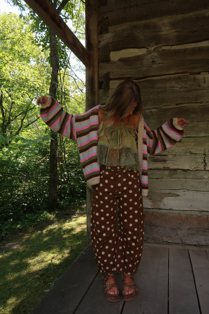 Cottage Stripe Cardi