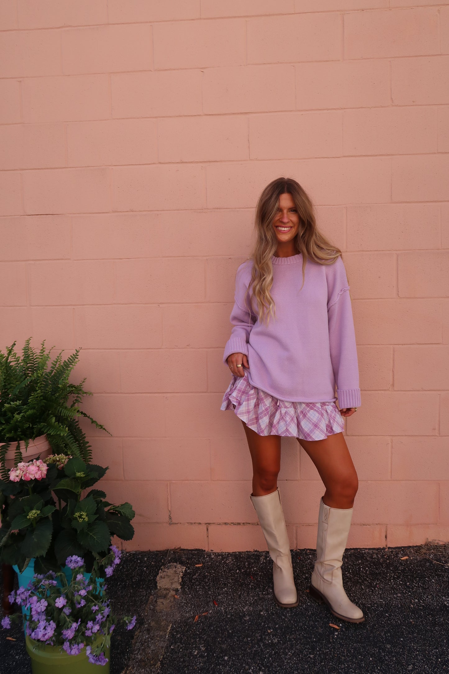 Lavender Sweater
