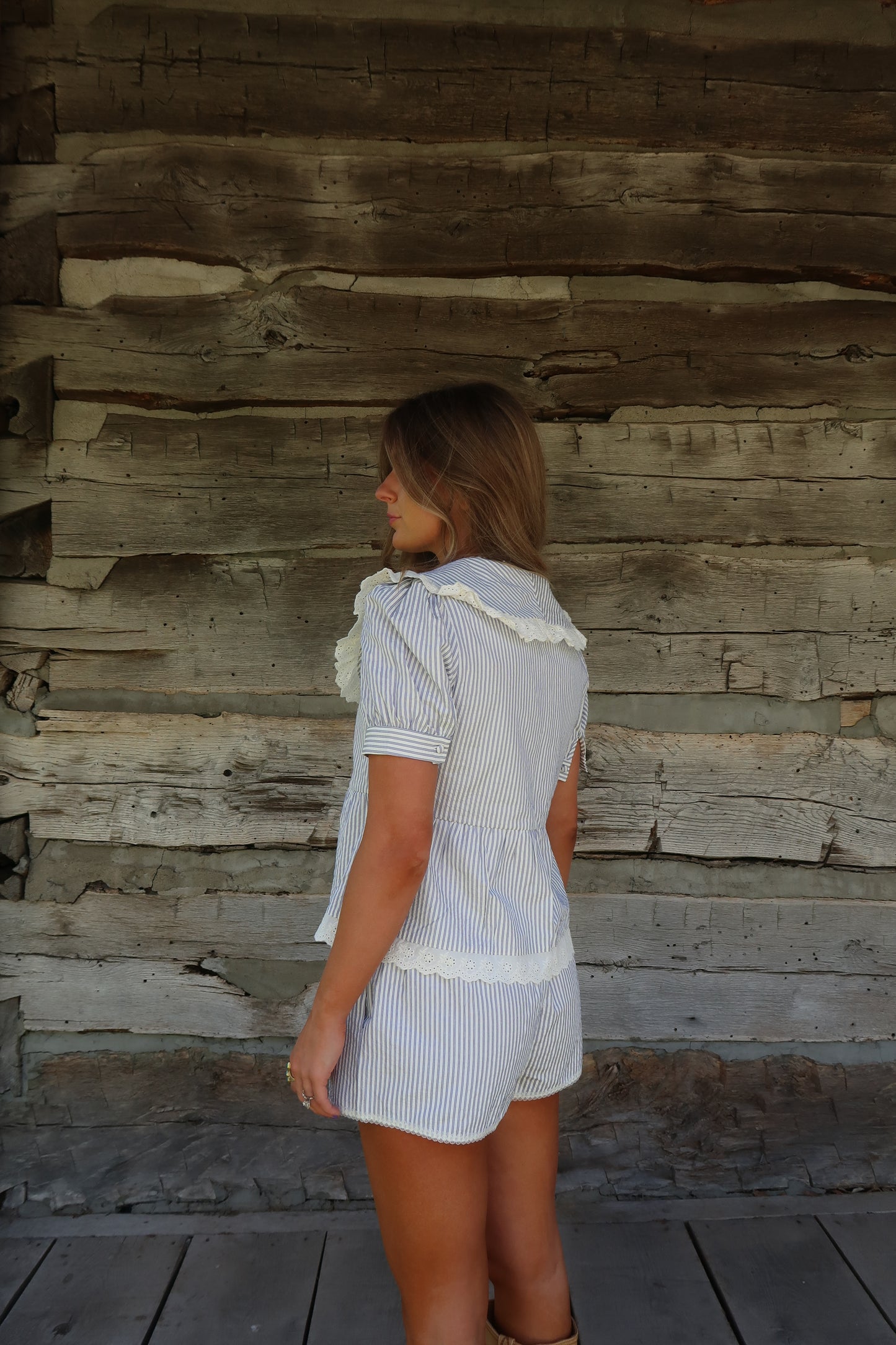 Coastal Crush Stripe Short