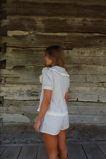 Coastal Crush Stripe Short
