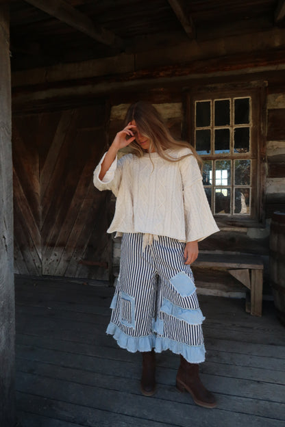 Cream Dream Cable Knit Sweater