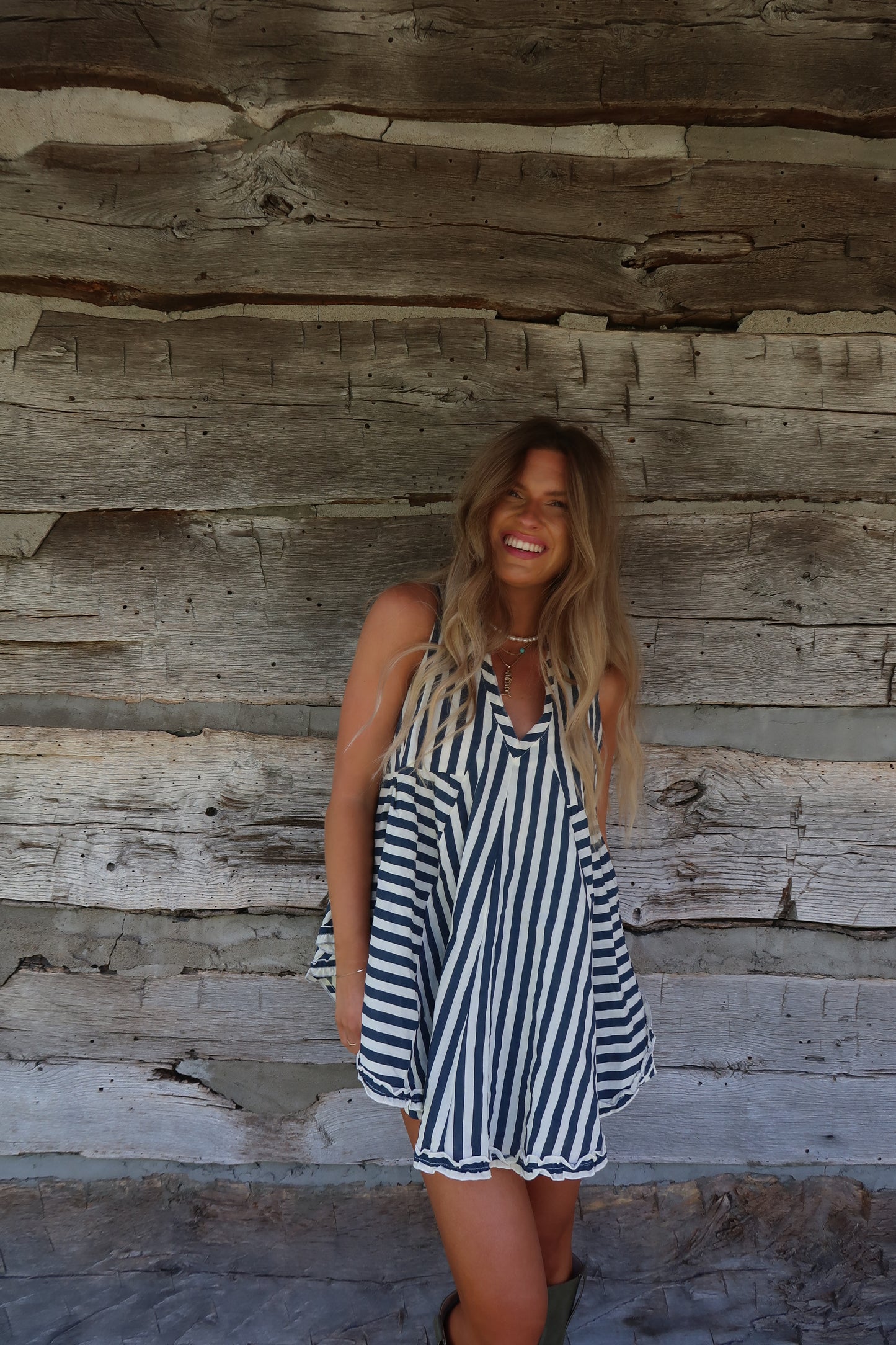 Marina Stripe Romper