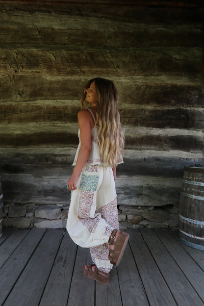 Sweet as Honey Patchwork Jogger