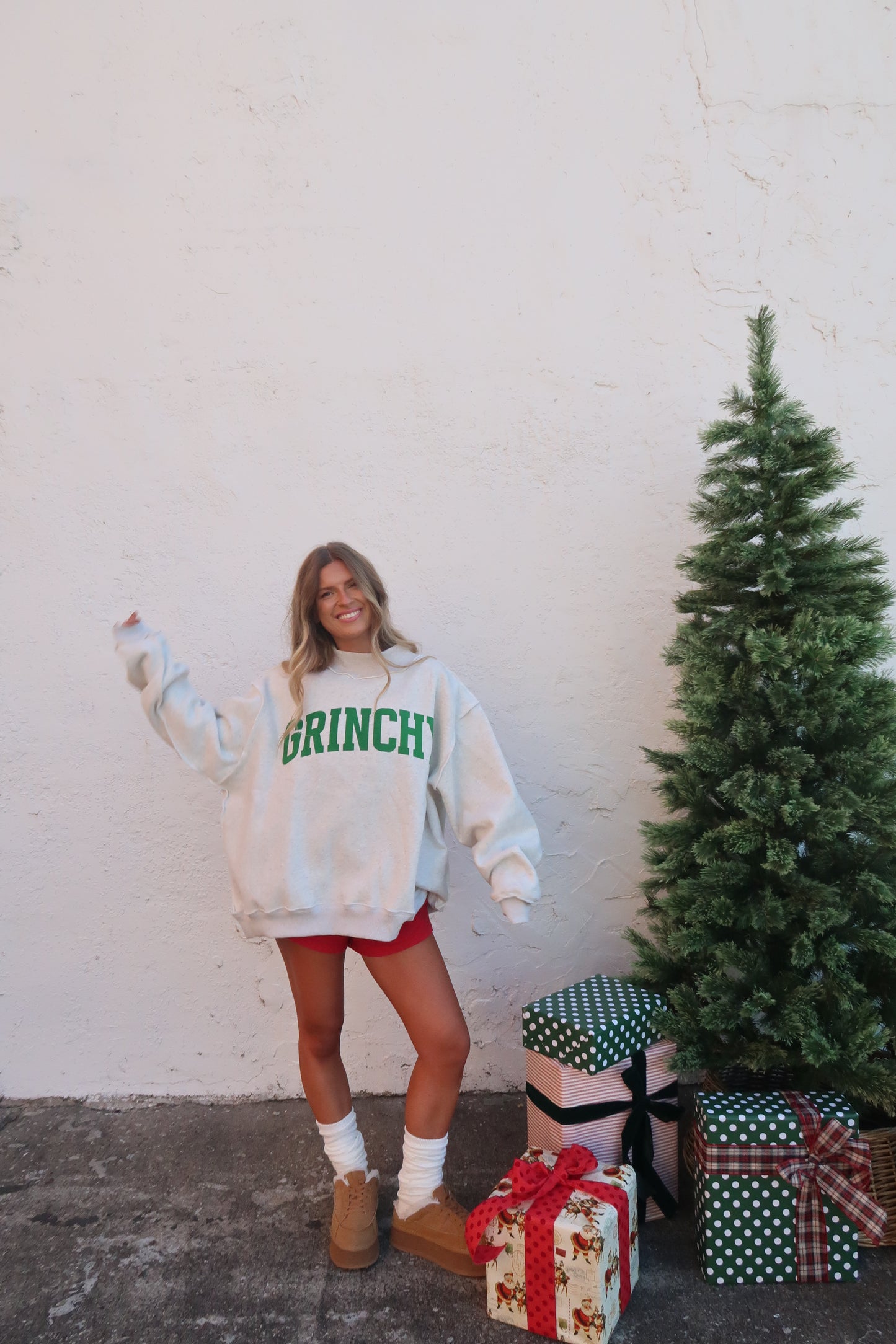 Reversible X-Mas Mockneck