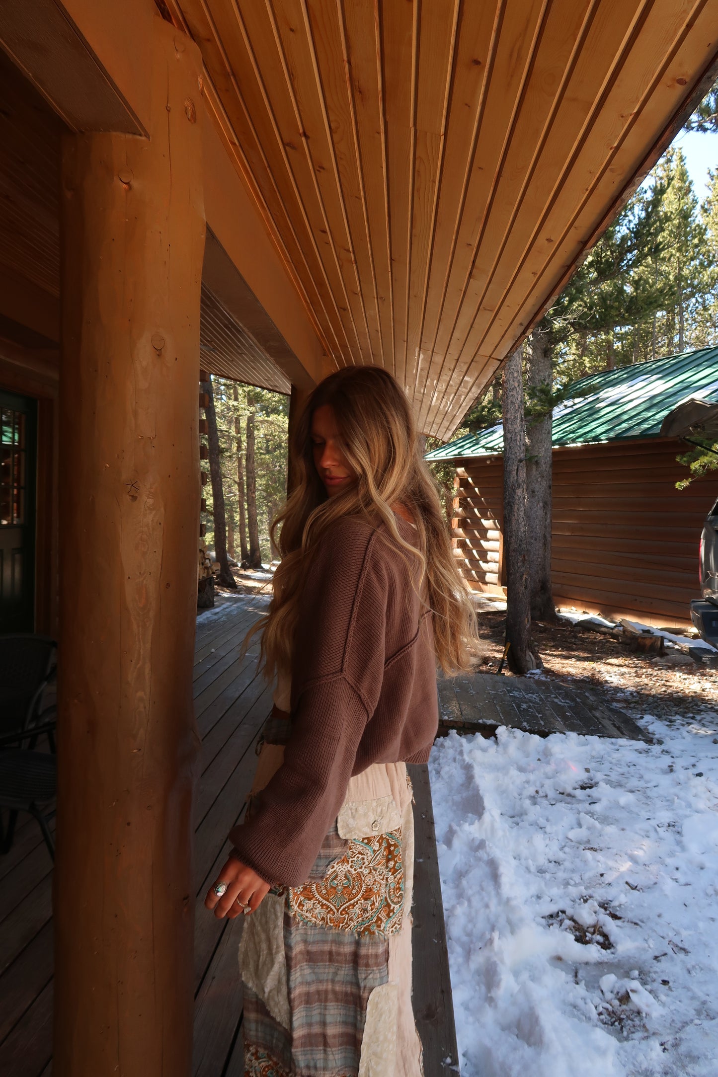 Coffee Shrug Cardigan
