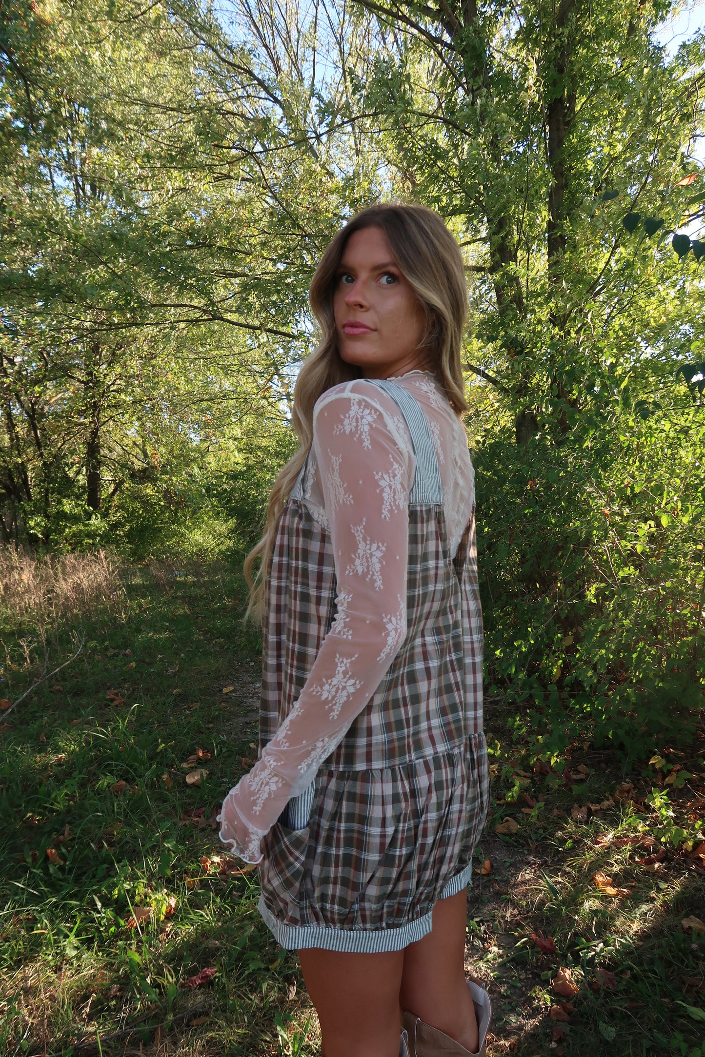 Sweet as Pecan Romper