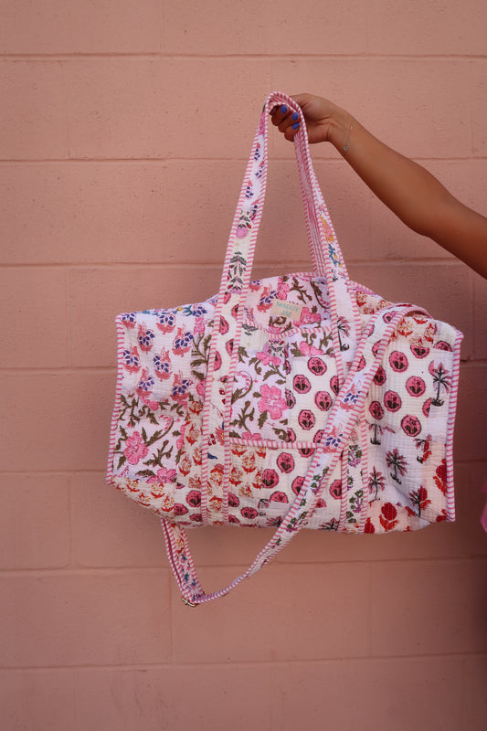 Tilly Quilted XL Duffle Bag