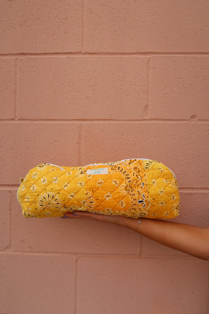 Sunny Quilted Hot Tools Pouch
