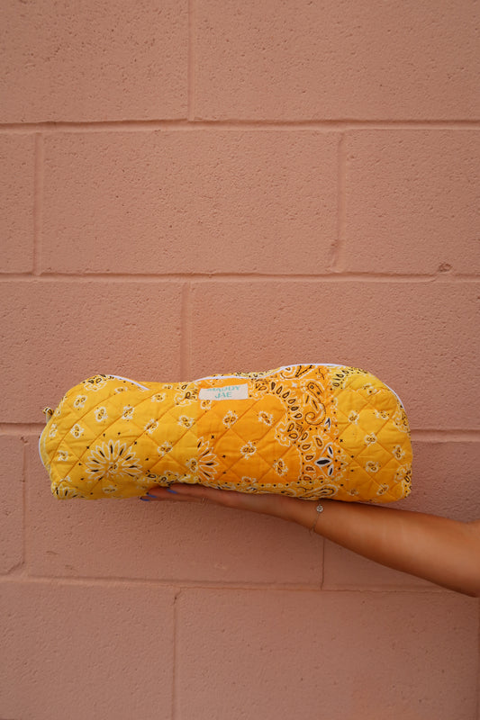 Sunny Quilted Hot Tools Pouch