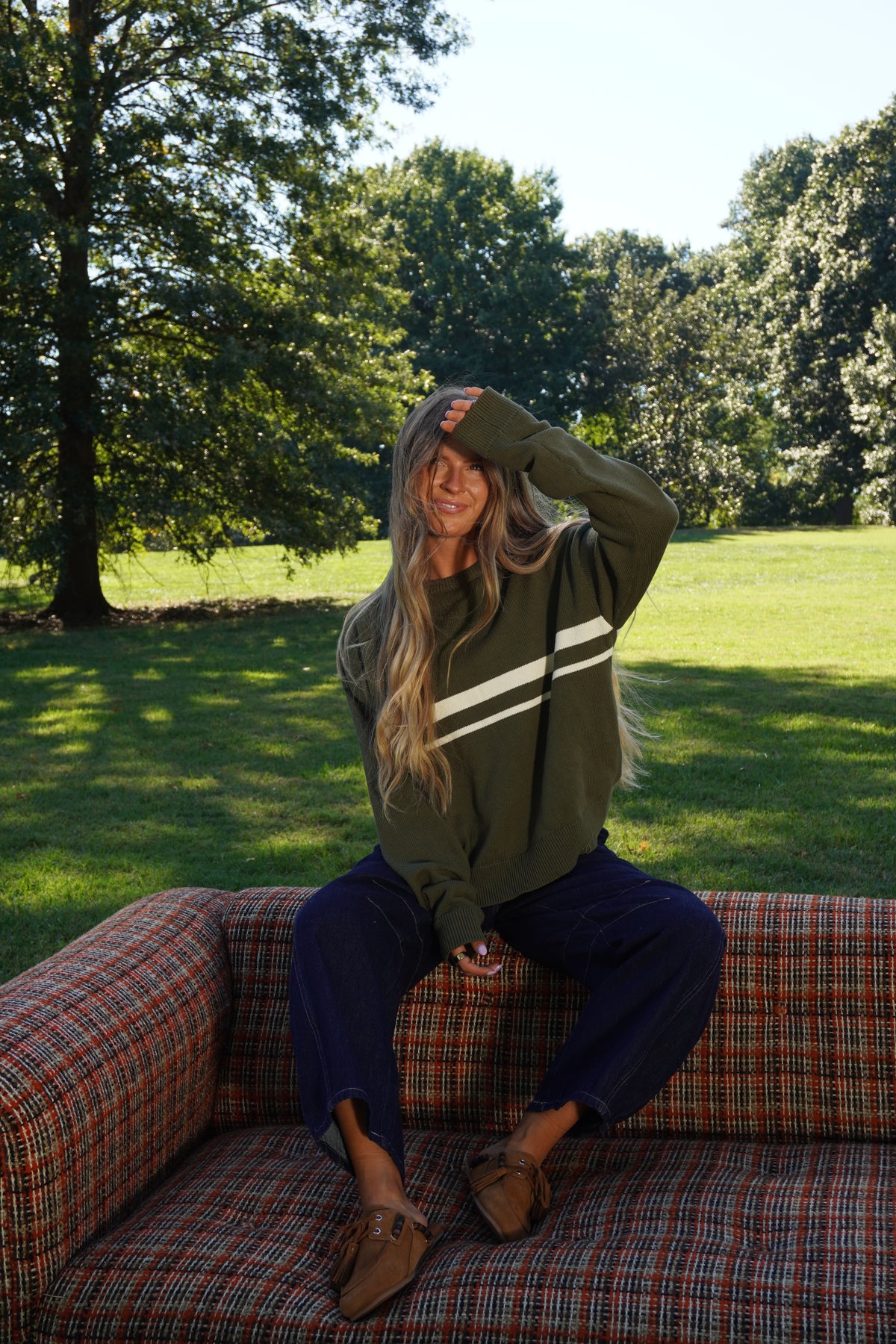 Olive Perk Sweater