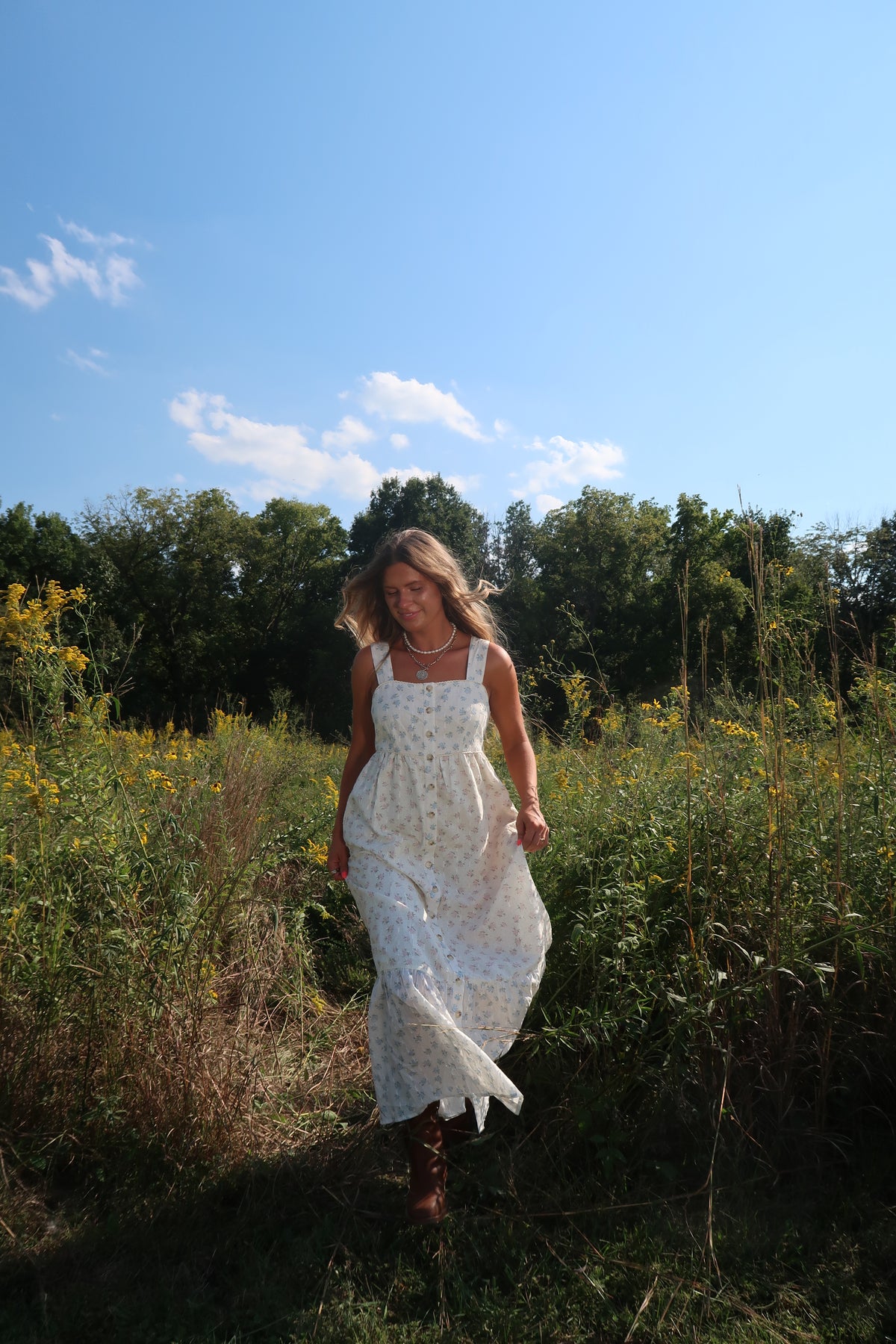 Wildflower Tiered Maxi