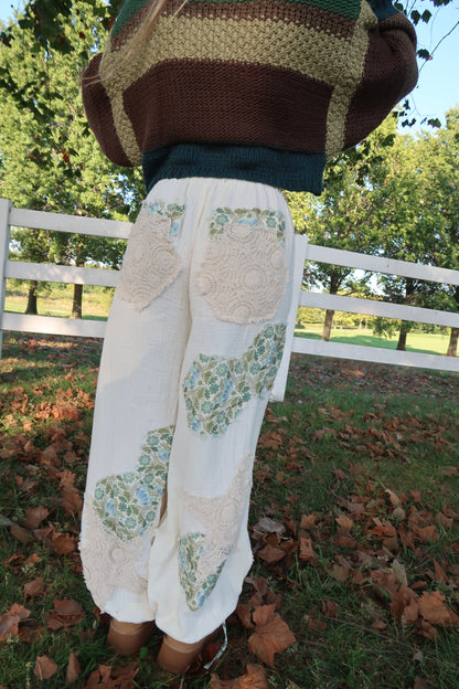 Boho Breeze Patchwork Jogger
