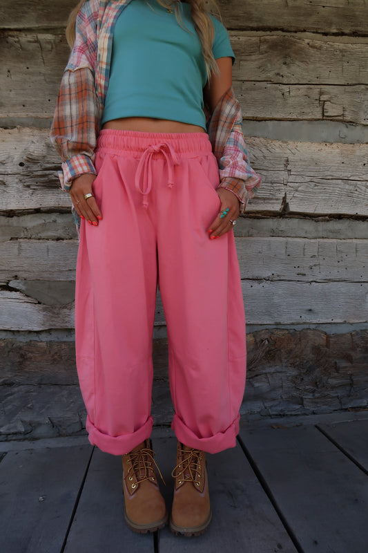 Spring Day Barrel Sweats