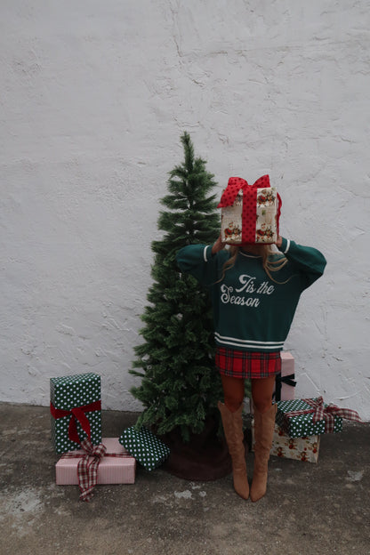 Tis the Szn Green Sweater