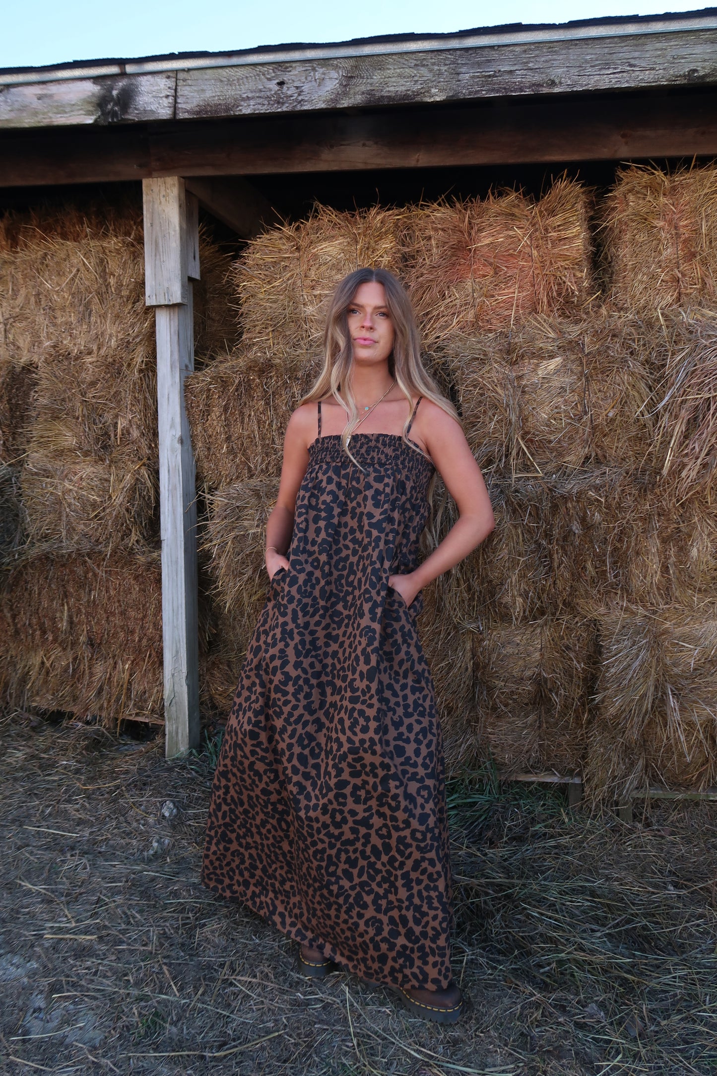 Leopard Maxi Dress