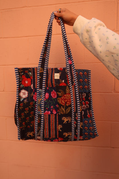 Sandi Quilted Tote Bag