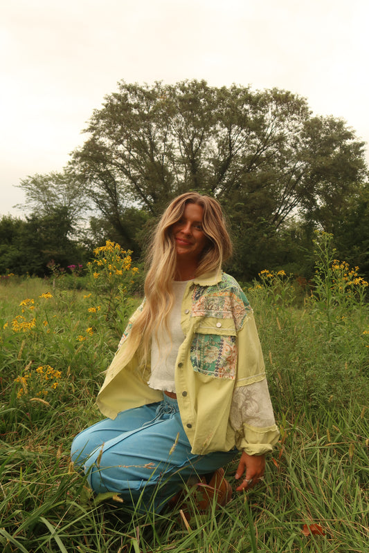 Meadow Glow Patchwork Jacket