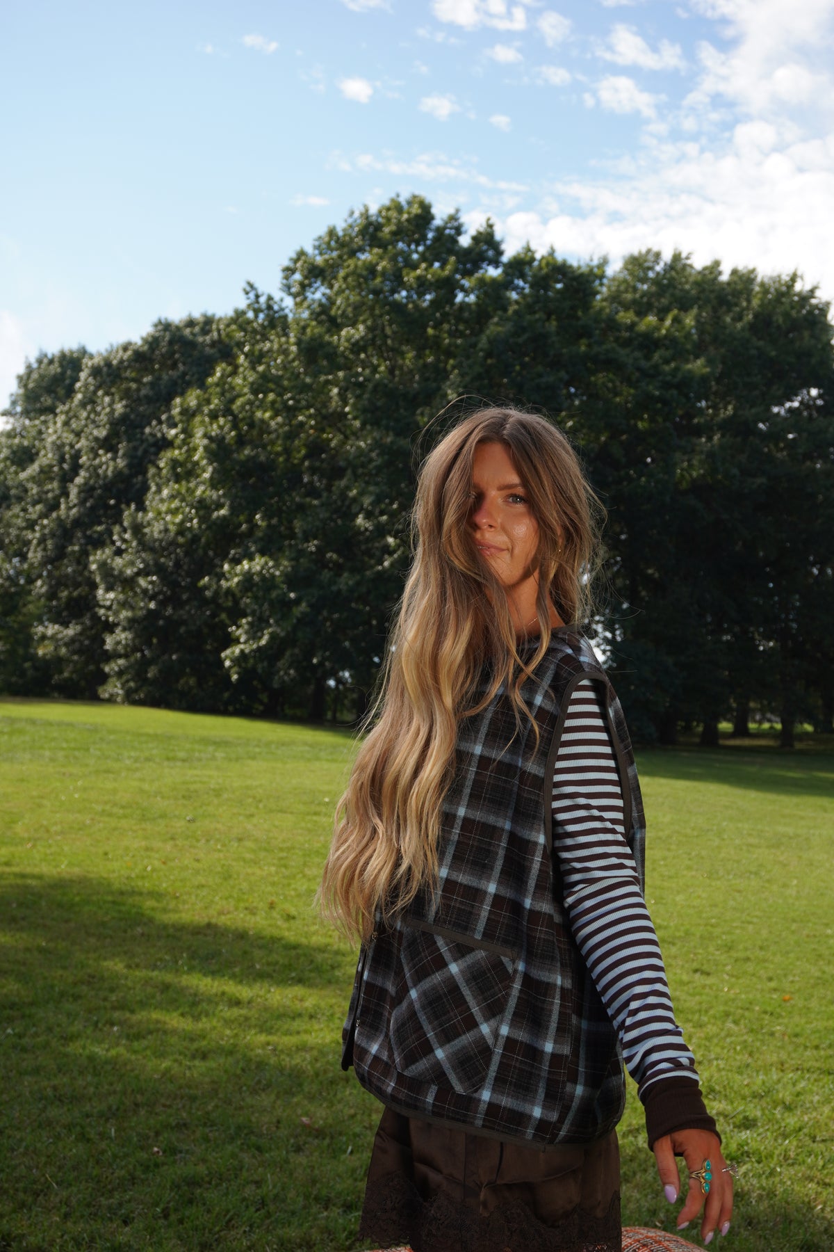 Chan Man Plaid Vest