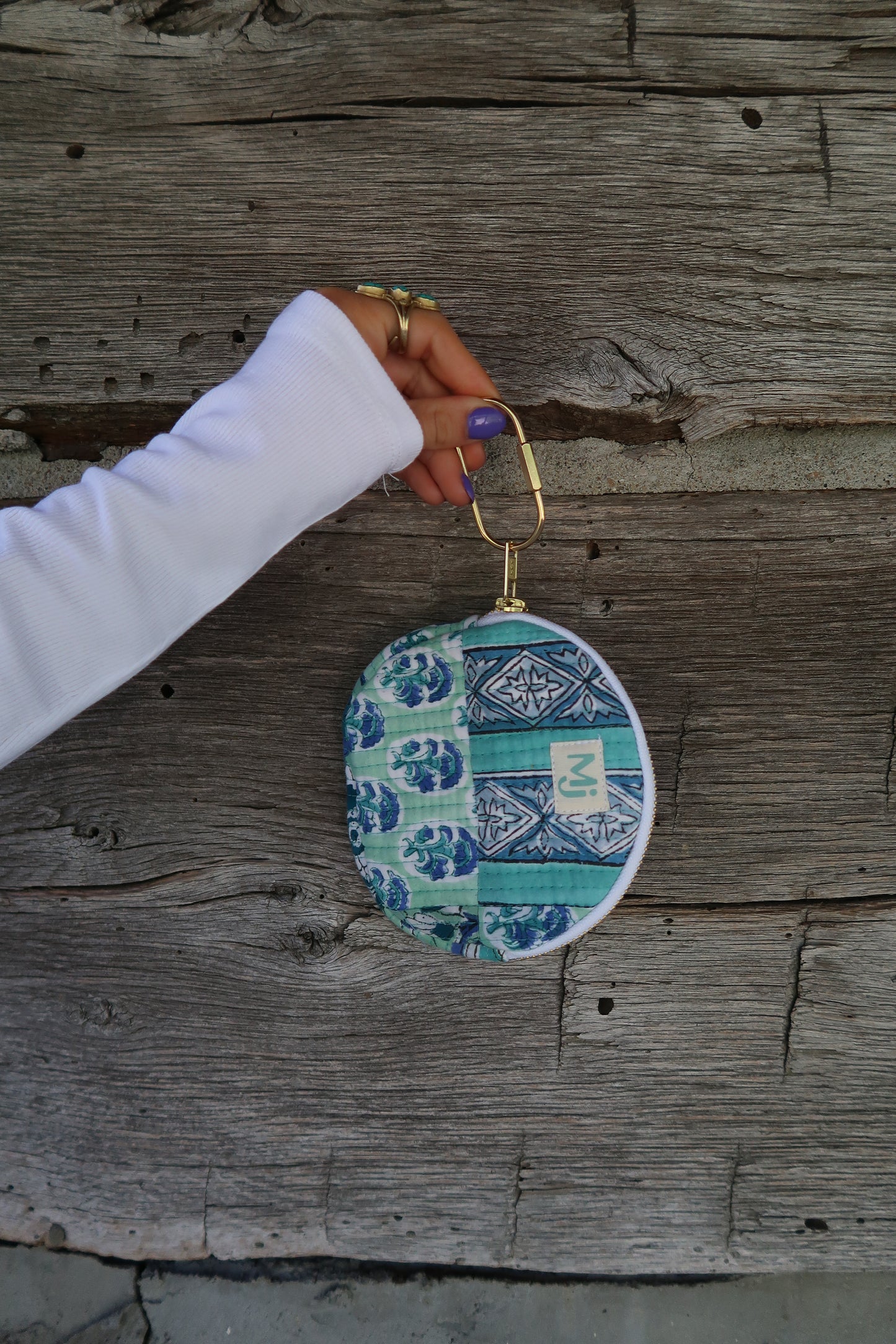 Cleo Quilted Bag Pouch