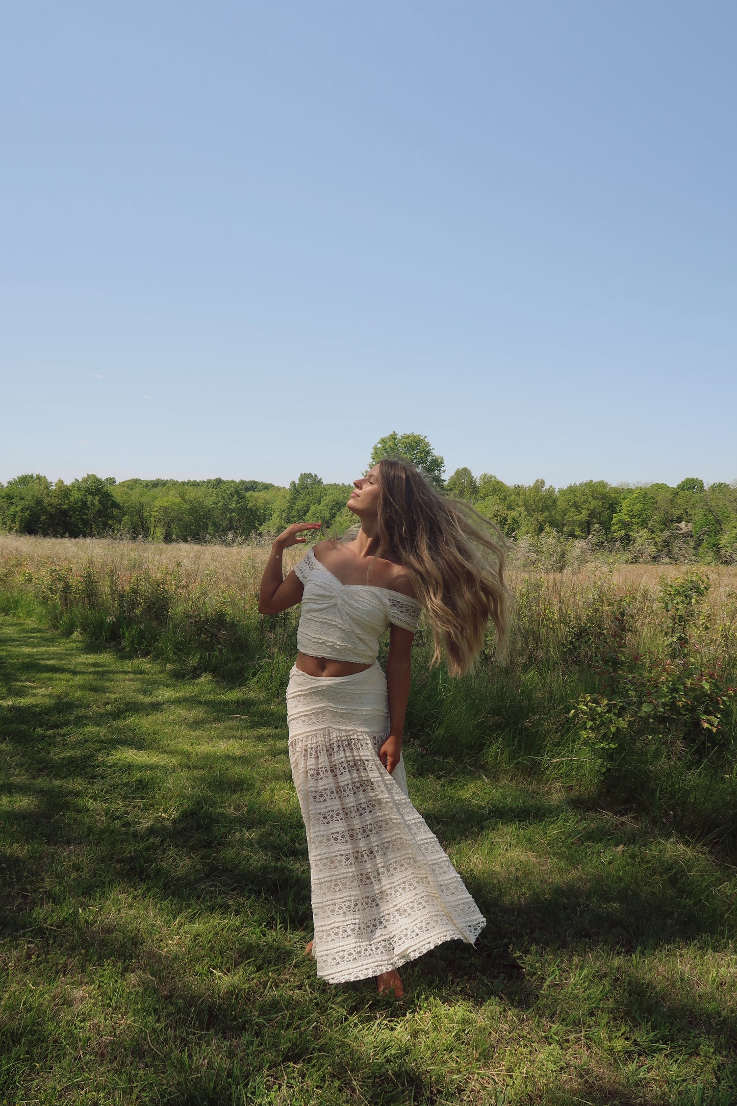 Cream Keepsake Skirt
