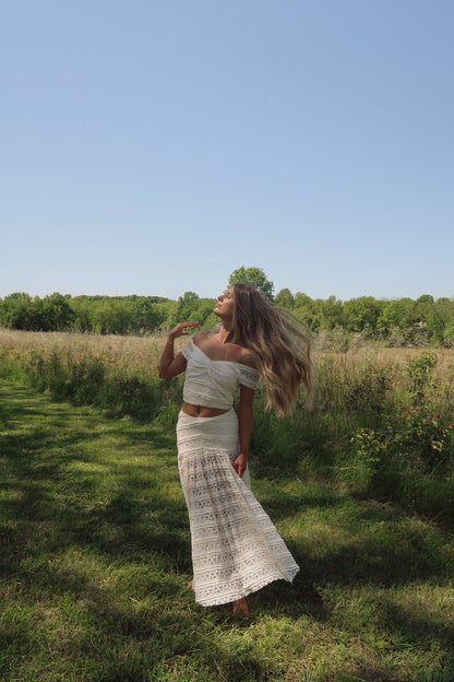 Cream Keepsake Skirt