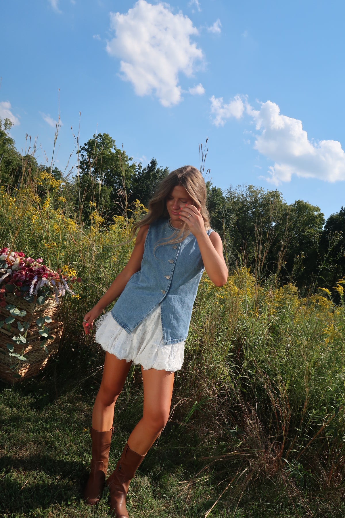 Backroads Denim Vest