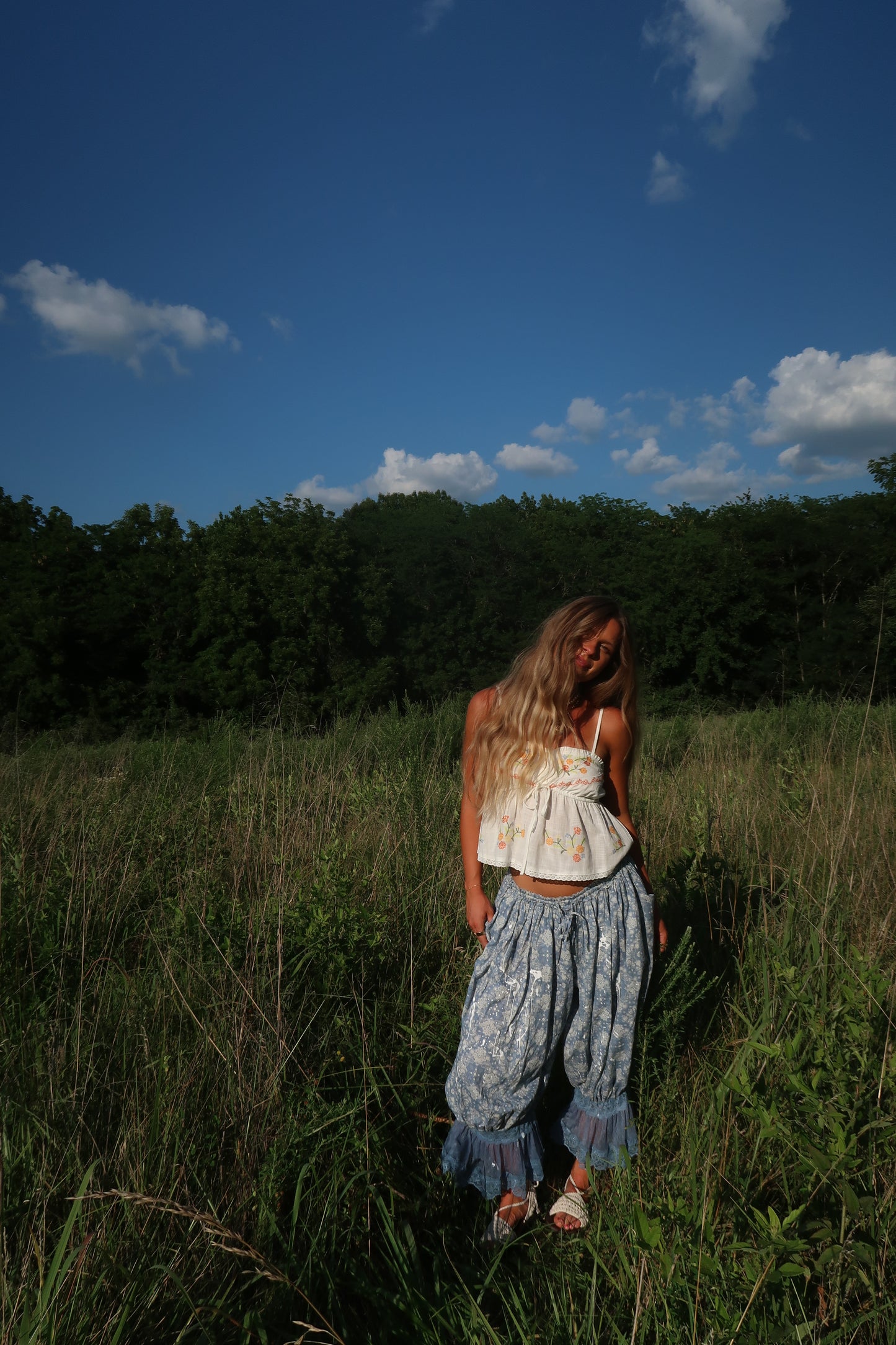 Enchanted Embroidred Tank