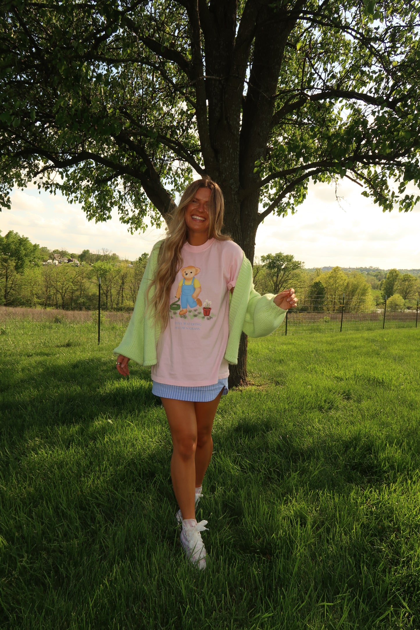 Busy Watering my Own Grass Tee