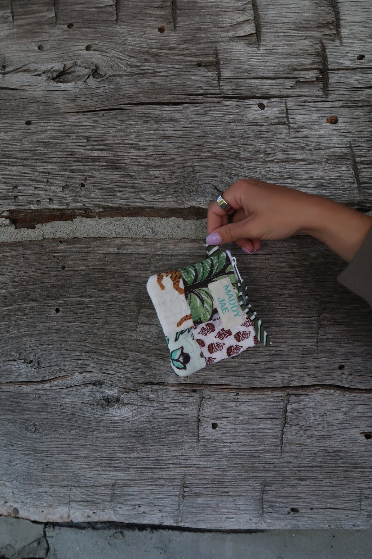 Quilted Card Holder