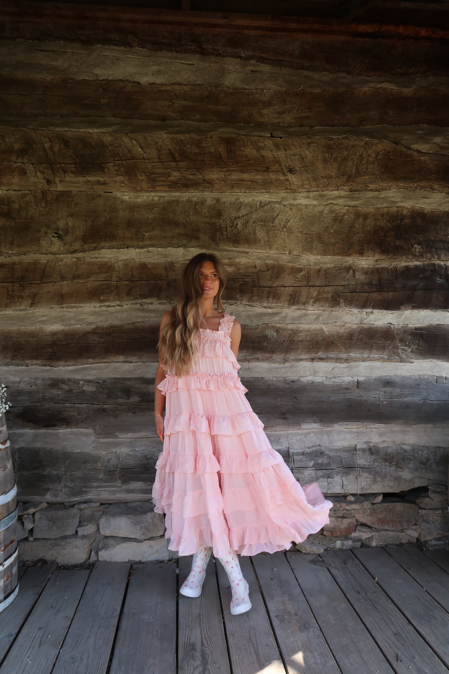 Petal Dream Midi Dress