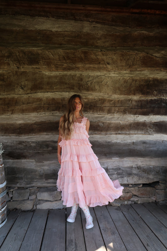 Petal Dream Midi Dress