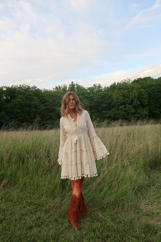 Golden Hour Shimmer Dress