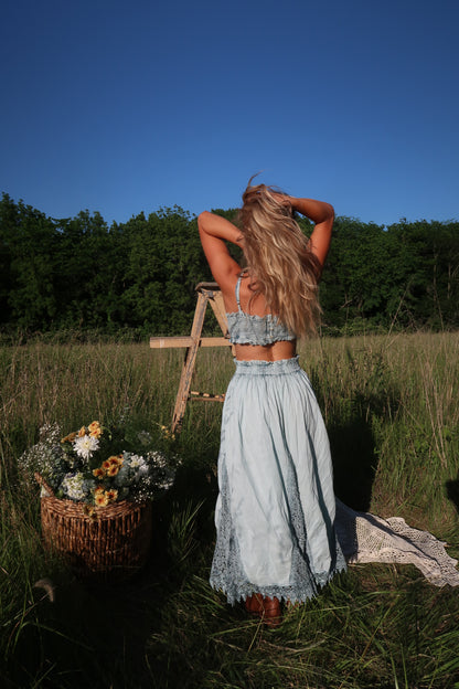 Coastal Haze Maxi Dress