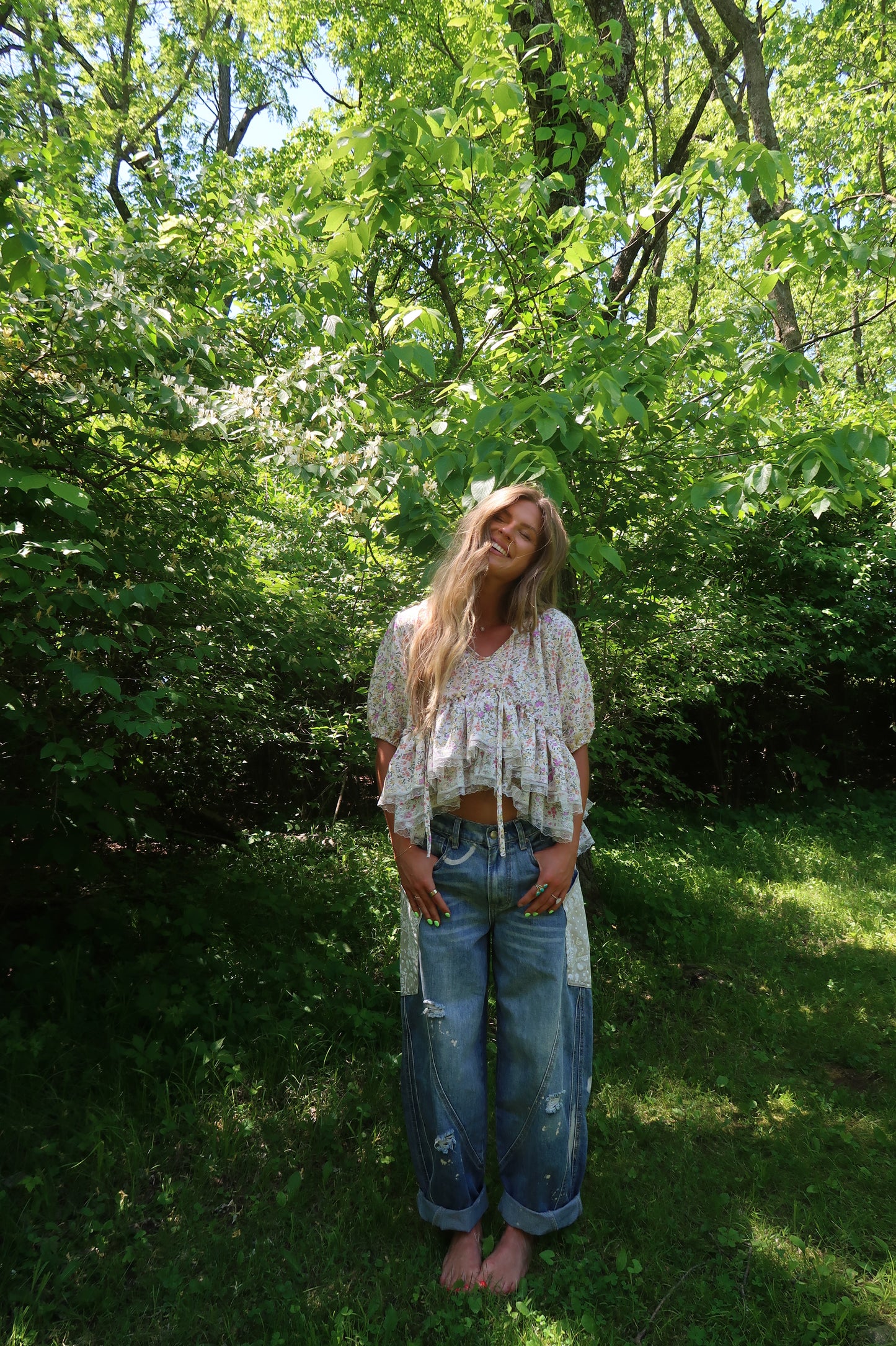 Fresh Picked Babydoll Top