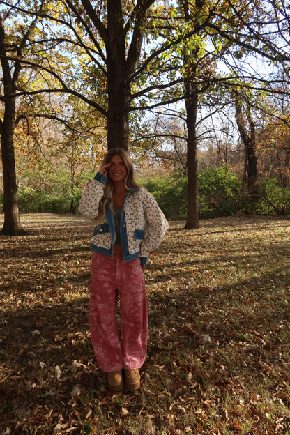 Here for Dessert Quilted Jacket