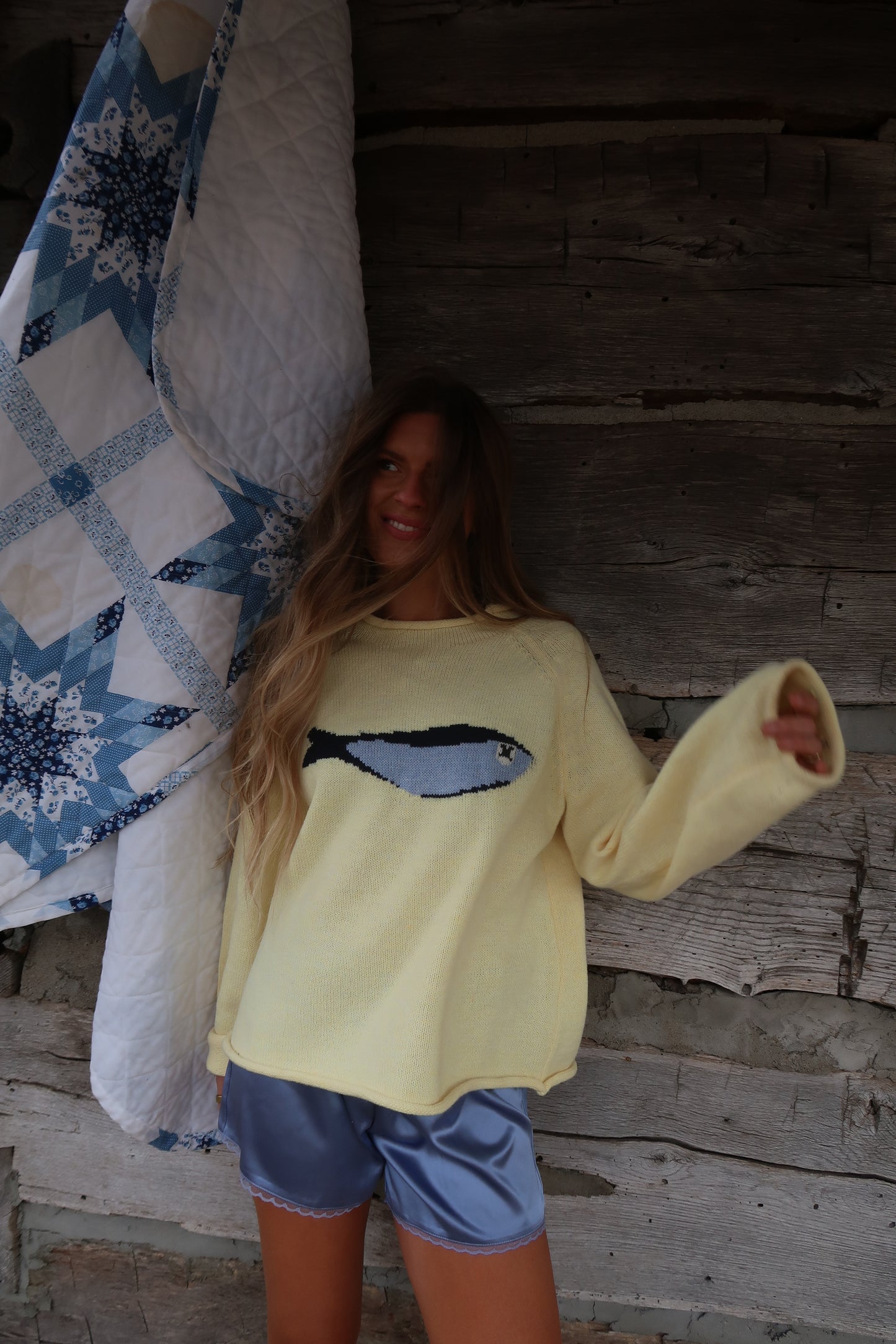 On the Hook Butter Sweater