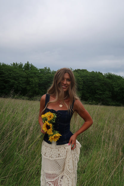 Denim Daydream Corset