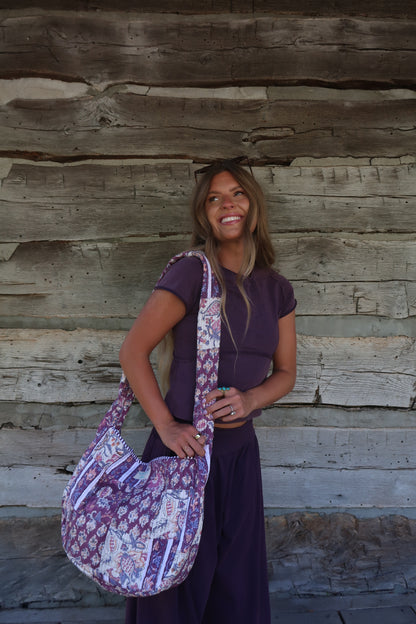 Millie Quilted Hobo Bag