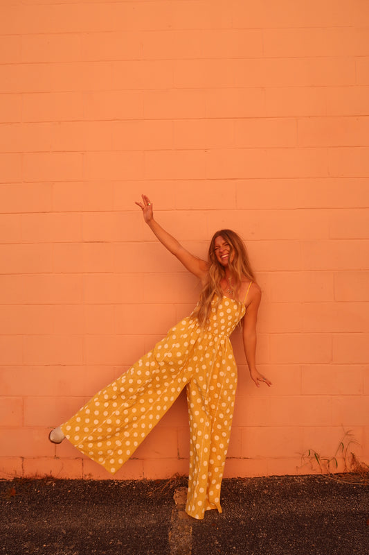 Yellow Dot Jumper