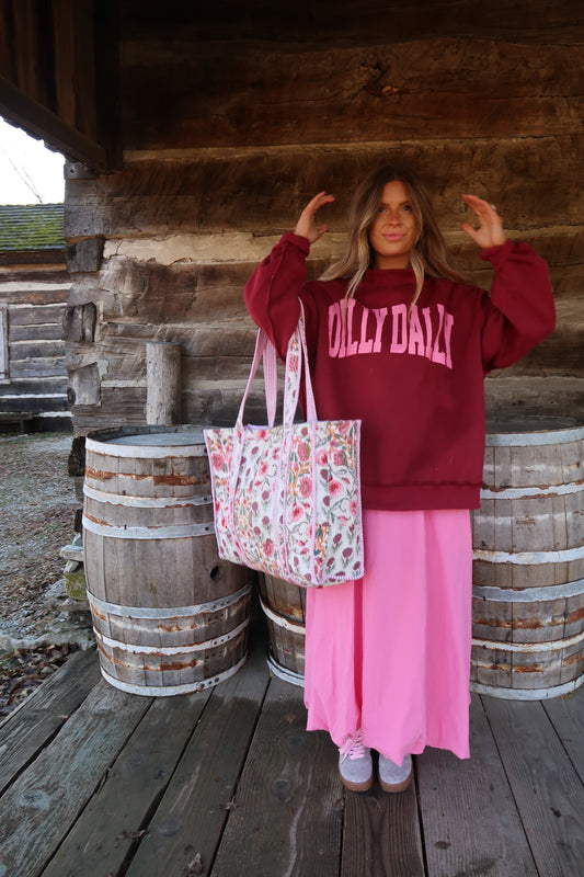 Cora Quilted Tote Bag