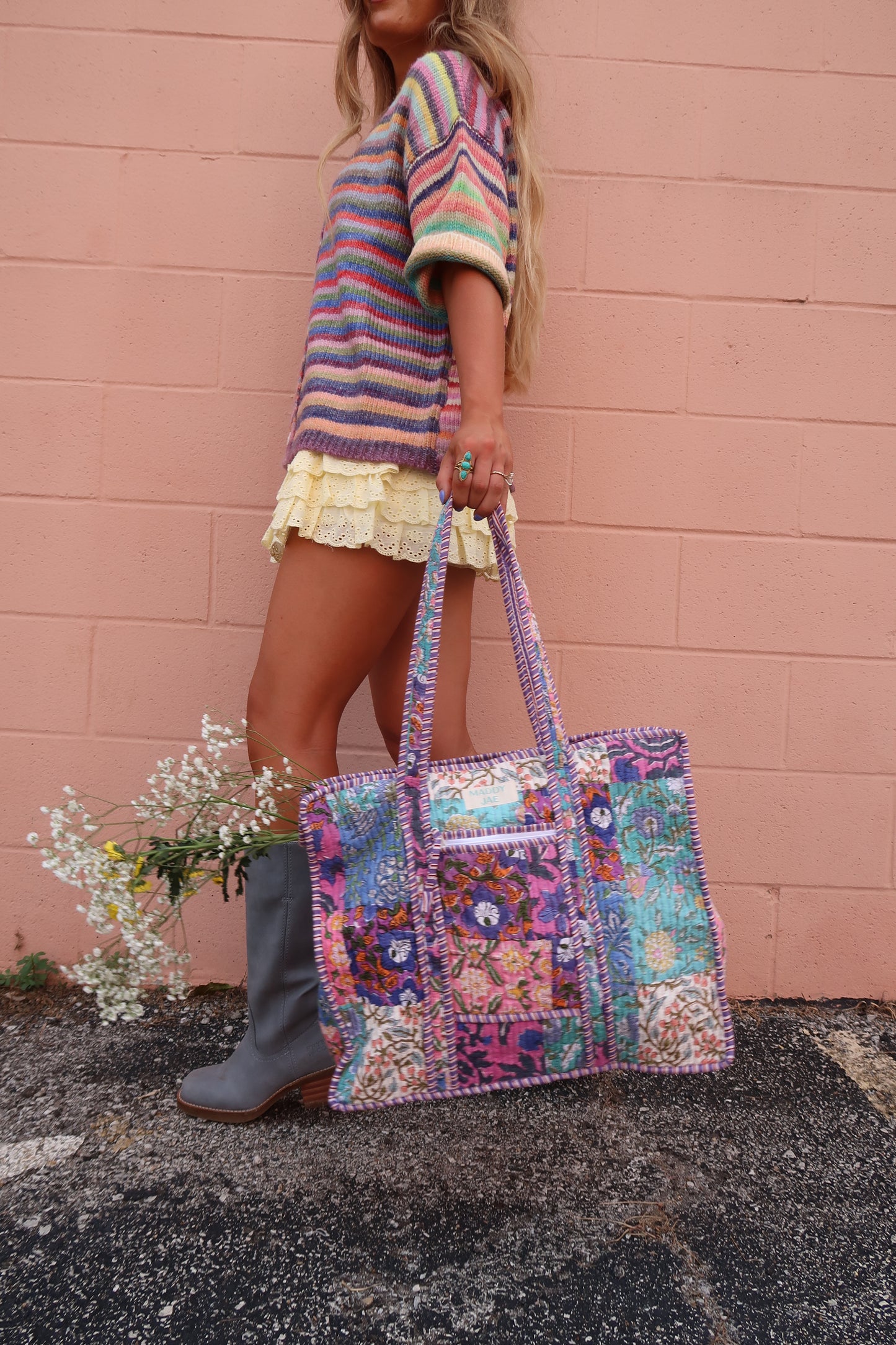 Romee Quilted Dote Bag
