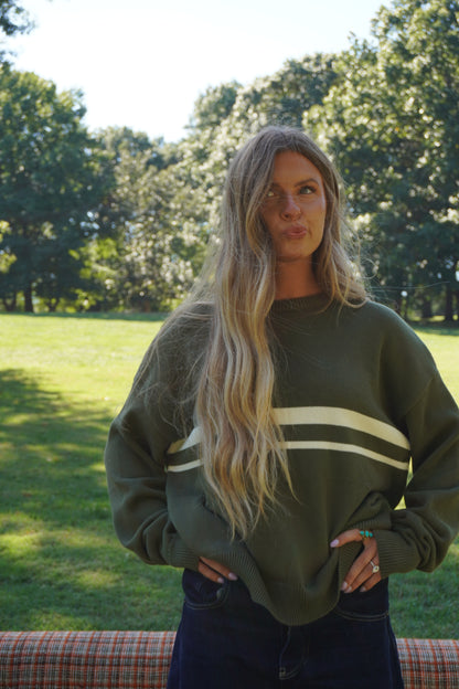 Olive Perk Sweater