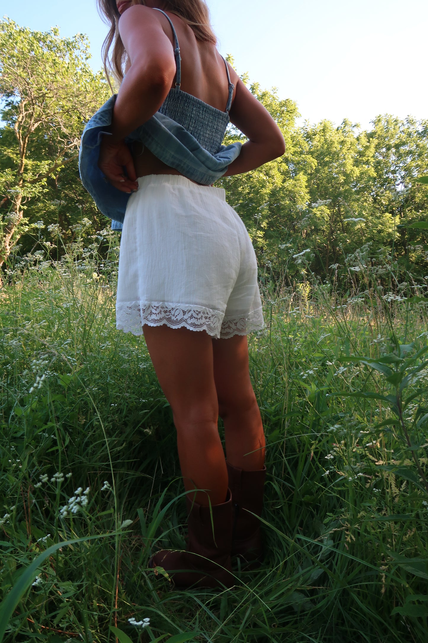 Whisper Lace Short