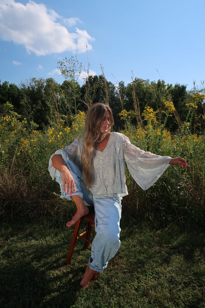 Free Spirit Flutter Top