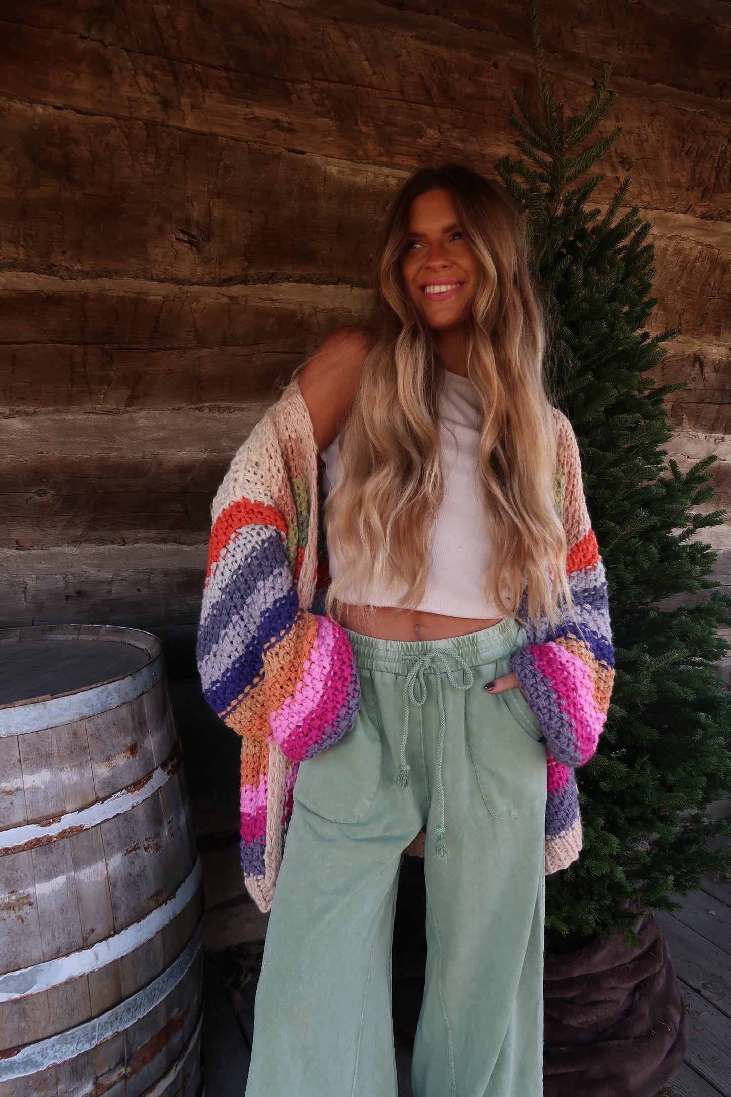 Crayola Stripe Cardi