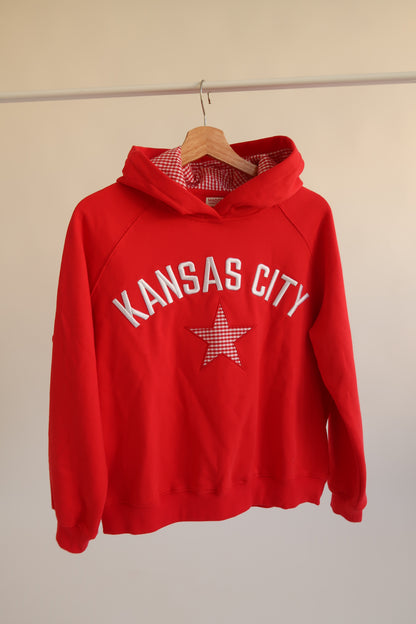 Kansas City Gingham Hoodie