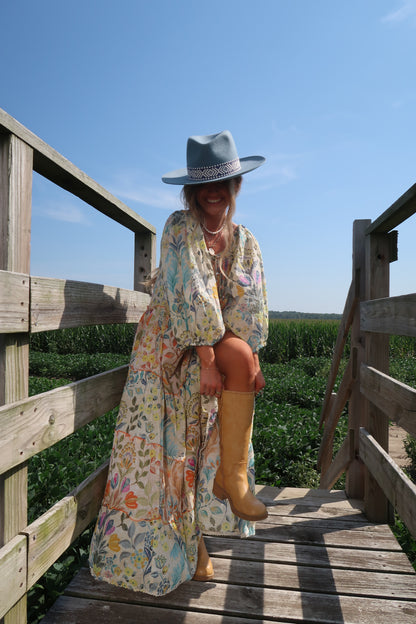 Harvest Blooms Maxi Dress