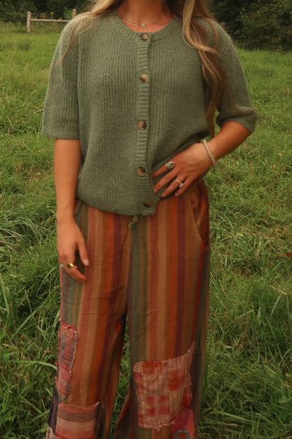 Forest Short Slv Cardi