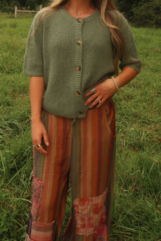 Forest Short Slv Cardi